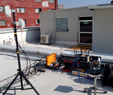 Antena Yagi direccional logperiódica para aumentar la calidad delas bandas de telefonía móvil 800/900/1800/2100/2600 MHz