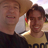 Kai Kraatz y Salvador Chavez en el Festival Ceremonia Toluca